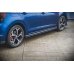 Накладки сплиттеры на пороги на Volkswagen Polo VI GTI